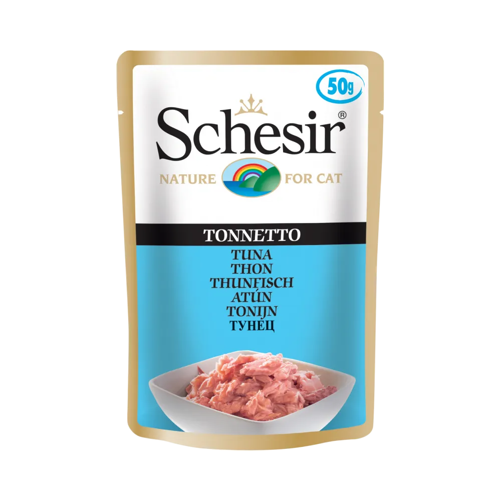 Schesir Nature Pouch Tuna for Cats 50g
