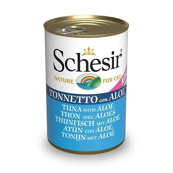 Schesir Nature Tuna with Aloe in Jelly for Kittens 140g
