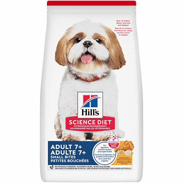 Science Diet Adult 7  Small Bites Chicken Meal, Barley & Rice Recipe Dry Dog Food
