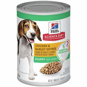 Science Diet Chicken & Barley Entree Canned Puppy Food, 13oz