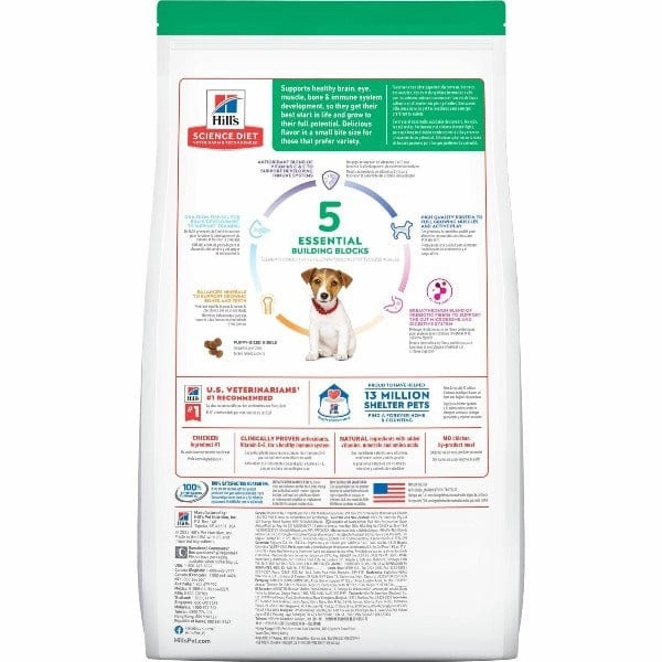 Science Diet Puppy Small Bites Chicken & Brown Rice Recipe Dry Dog Food