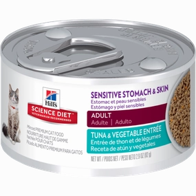 Science Diet Sensitive Stomach & Skin Tuna Wet Cat Food
