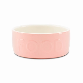 Scruffs - Classic Pet Food Bowl Pink (19cm)