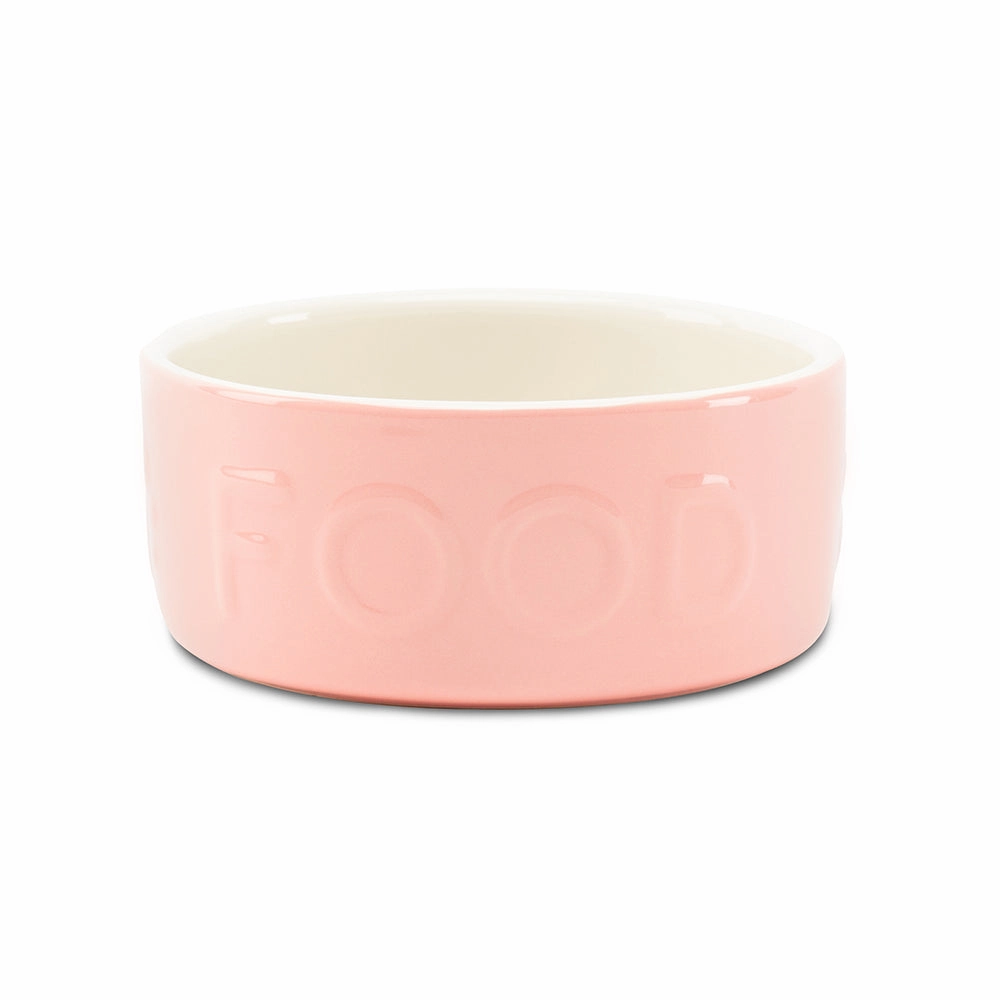 Scruffs - Classic Pet Food Bowl Pink (19cm)