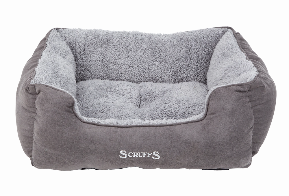 Scruffs - Cosy Box Bed Grey (90 x 70cm)