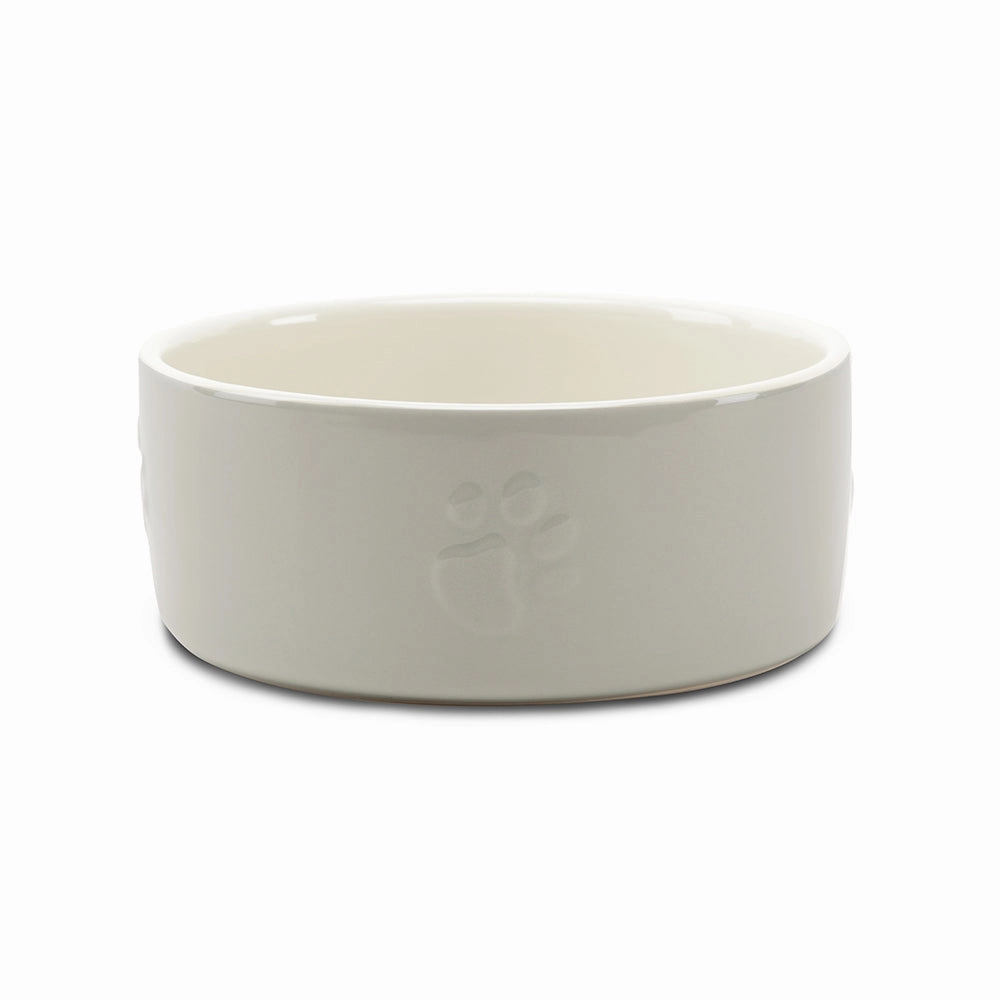 Scruffs - Icon Pet Food Bowl Light Grey (25cm)