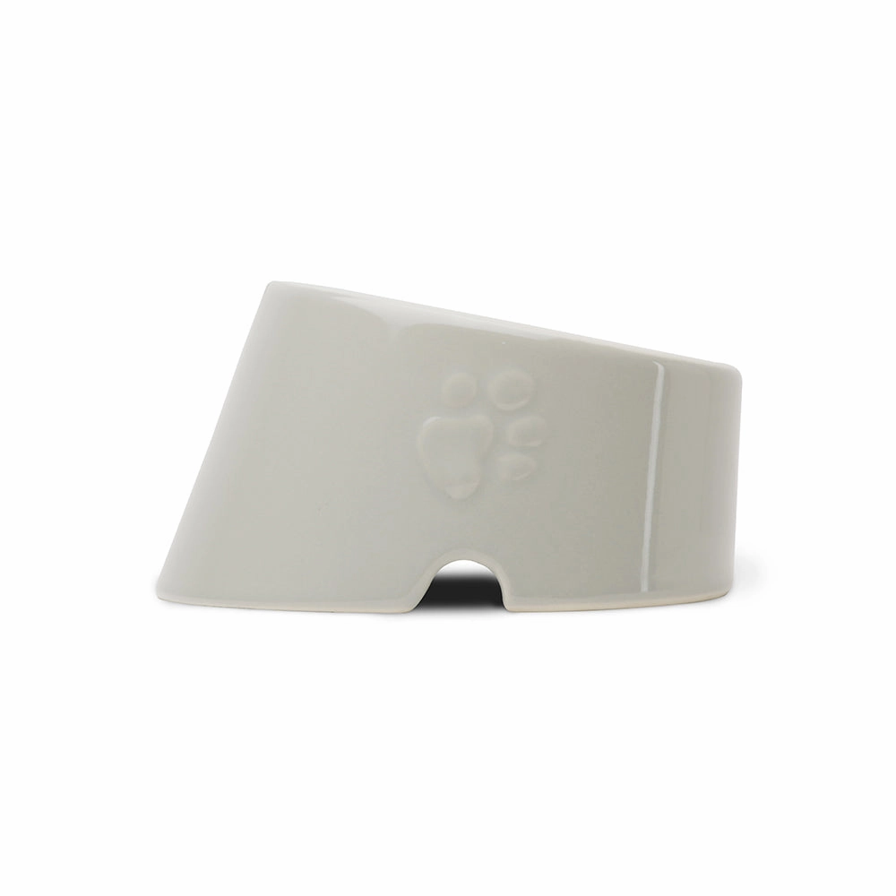 Scruffs - Icon Slanted Pet Bowl Light Grey (18cm)