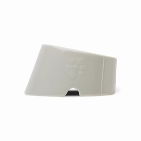 Scruffs - Icon Slanted Pet Bowl Light Grey (18cm)