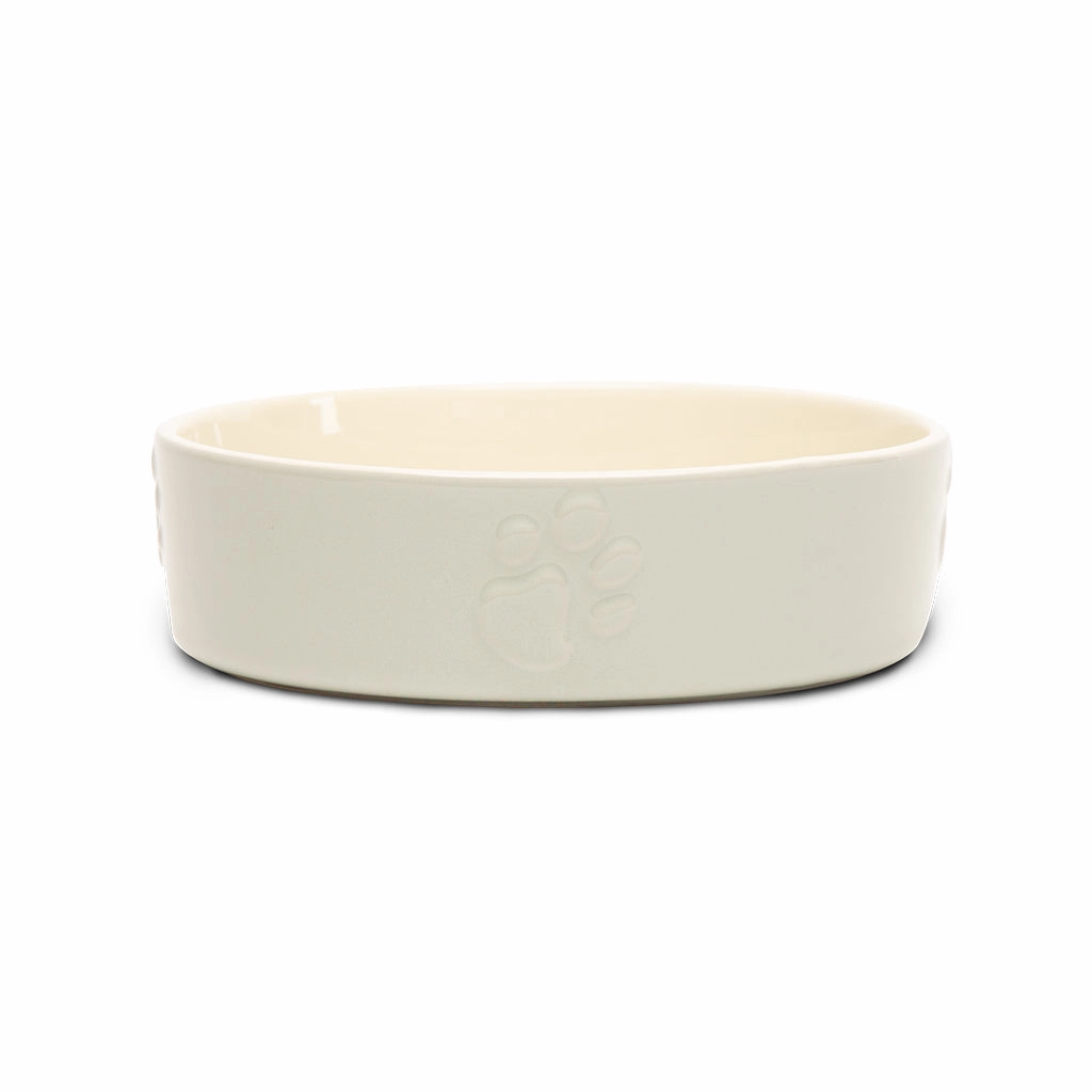 Scruffs - Icon Slow Feeder Pet Bowl Light Grey (20cm)