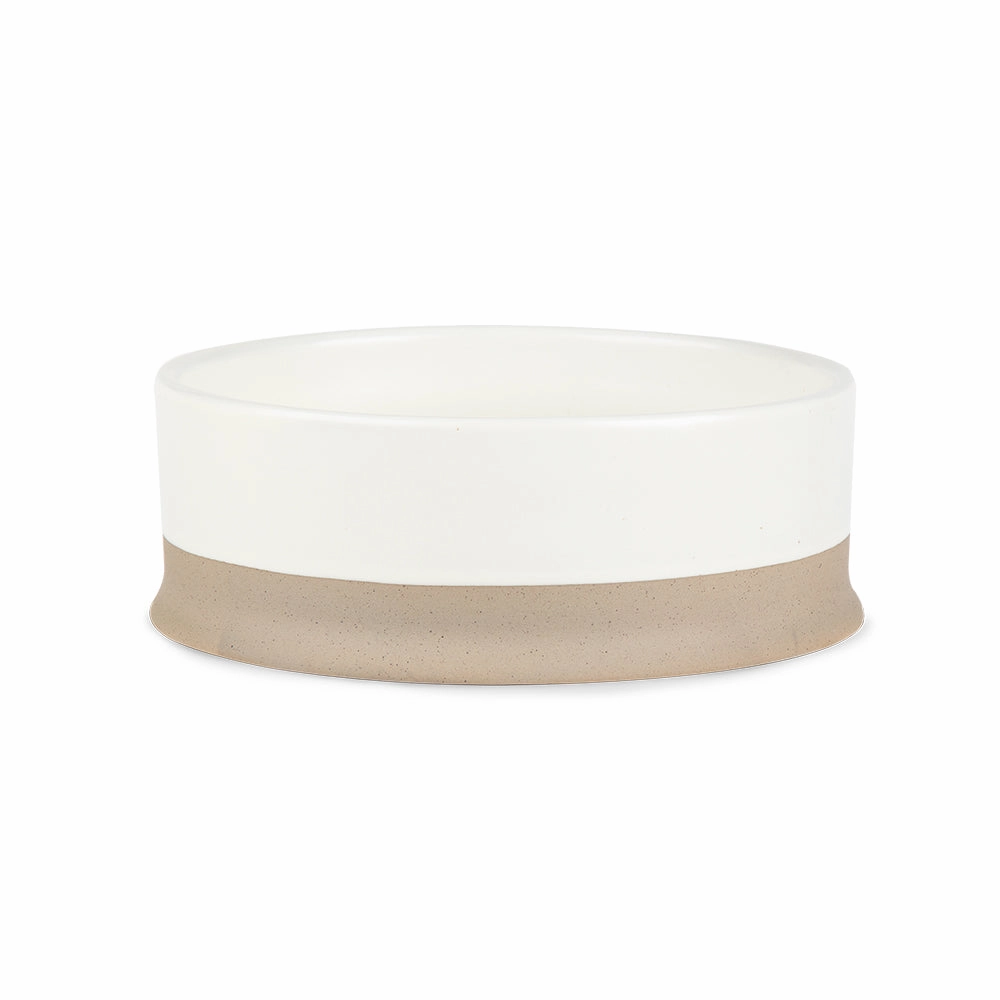 Scruffs - Scandi Non Tip Pet Bowl Cream (20cm)