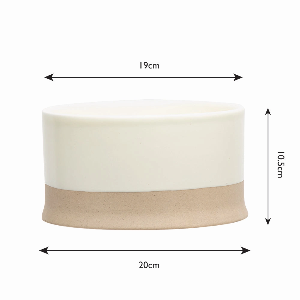 Scruffs - Scandi Water Bowl Cream (20cm)