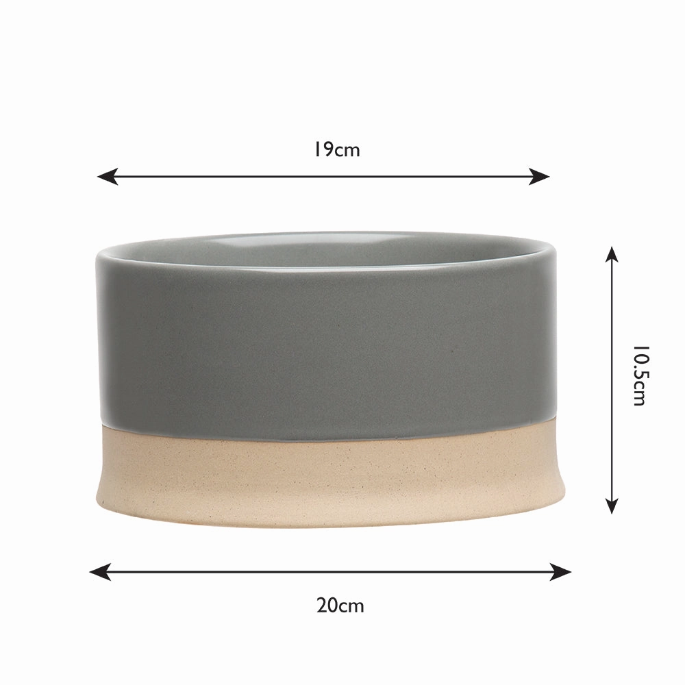 Scruffs - Scandi Water Bowl Grey (20cm)
