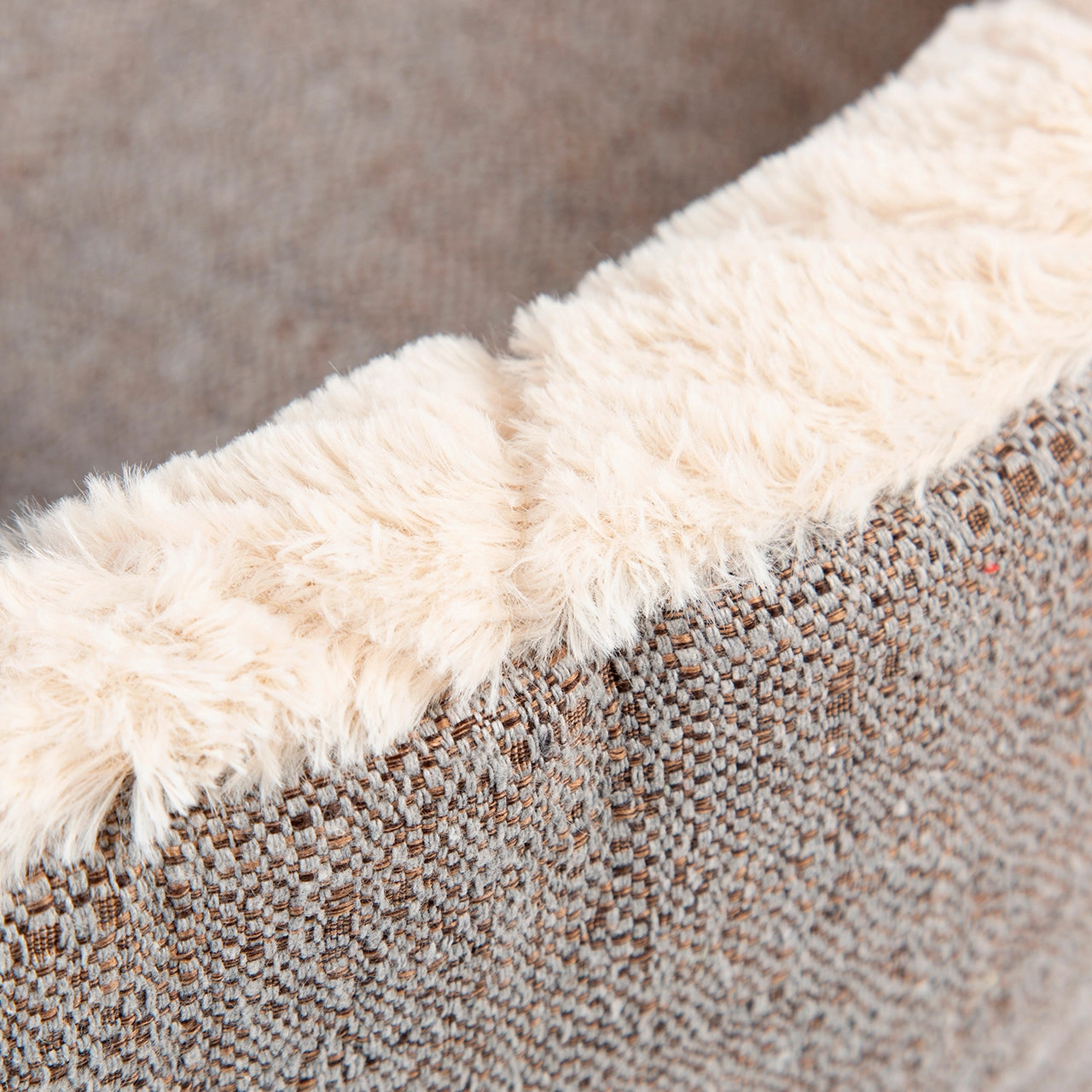 Scruffs - Woodlands Oval Bed Grey (75cm)
