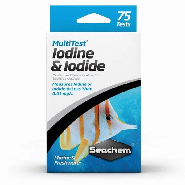 Seachem MultiTest Iodine & Iodide, 75 tests