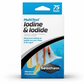 Seachem MultiTest Iodine & Iodide, 75 tests