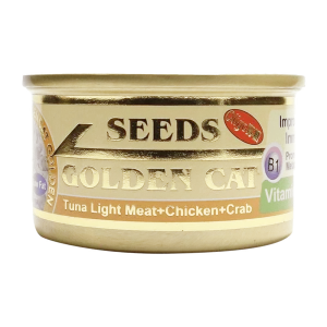 Seeds Golden Cat Tuna   Chicken   Crab 80g