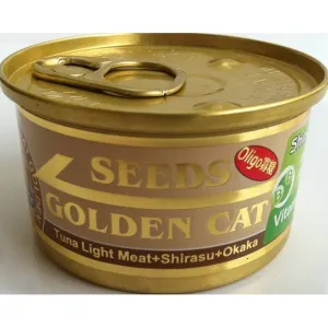 Seeds Golden Cat Tuna   Shirasu   Okaka 80g