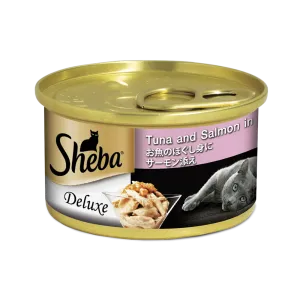 Sheba Tuna and Salmon in Gravy 85g