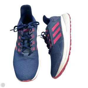 Shoes Athletic By Adidas In Blue & Pink, Size: 7 adidas