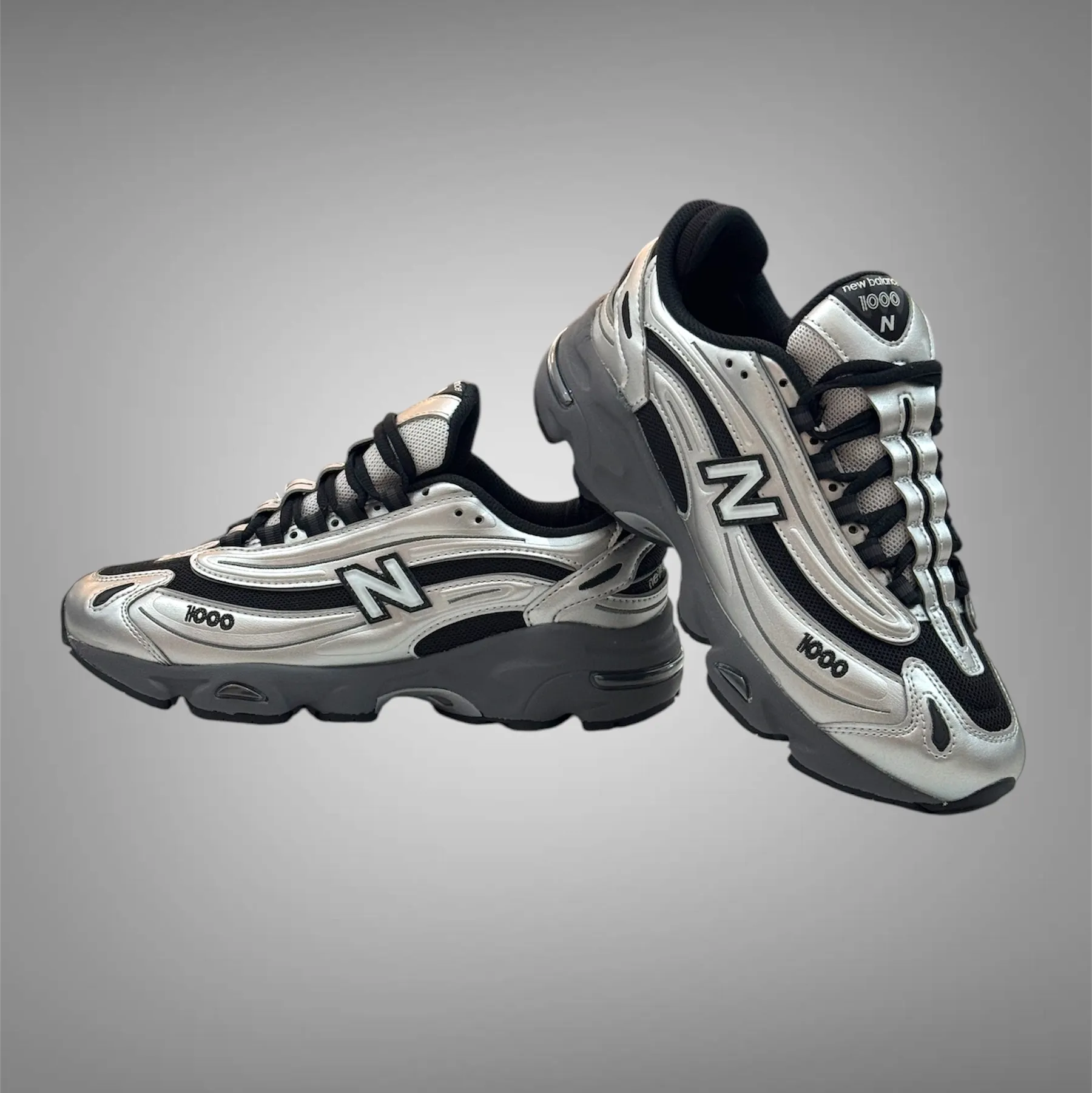 Shoes New Balance New Balance Men’s M1000EGR Silver Black