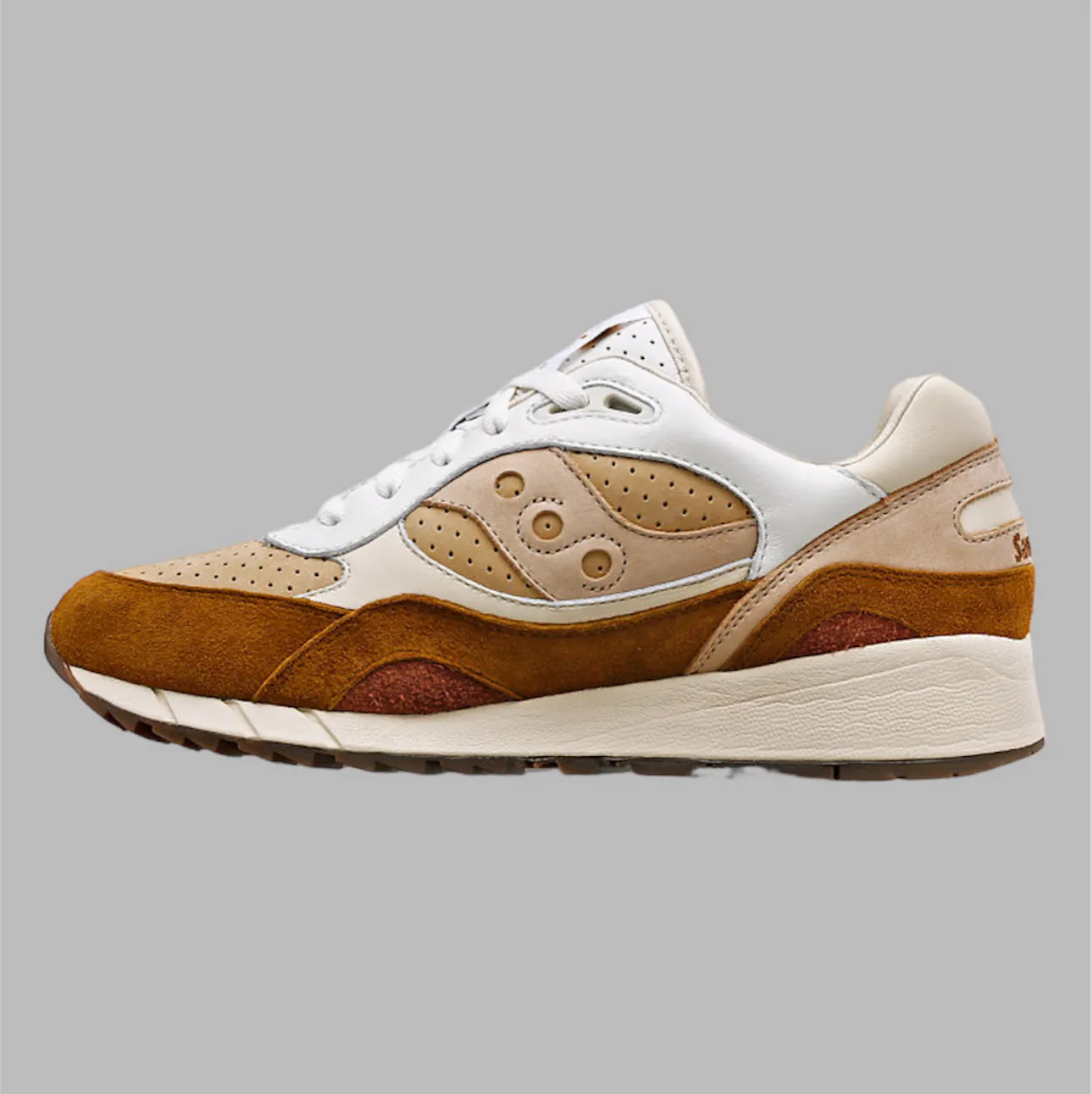 Shoes Saucony Saucony Mens Shadow 6000 S70775-1 White