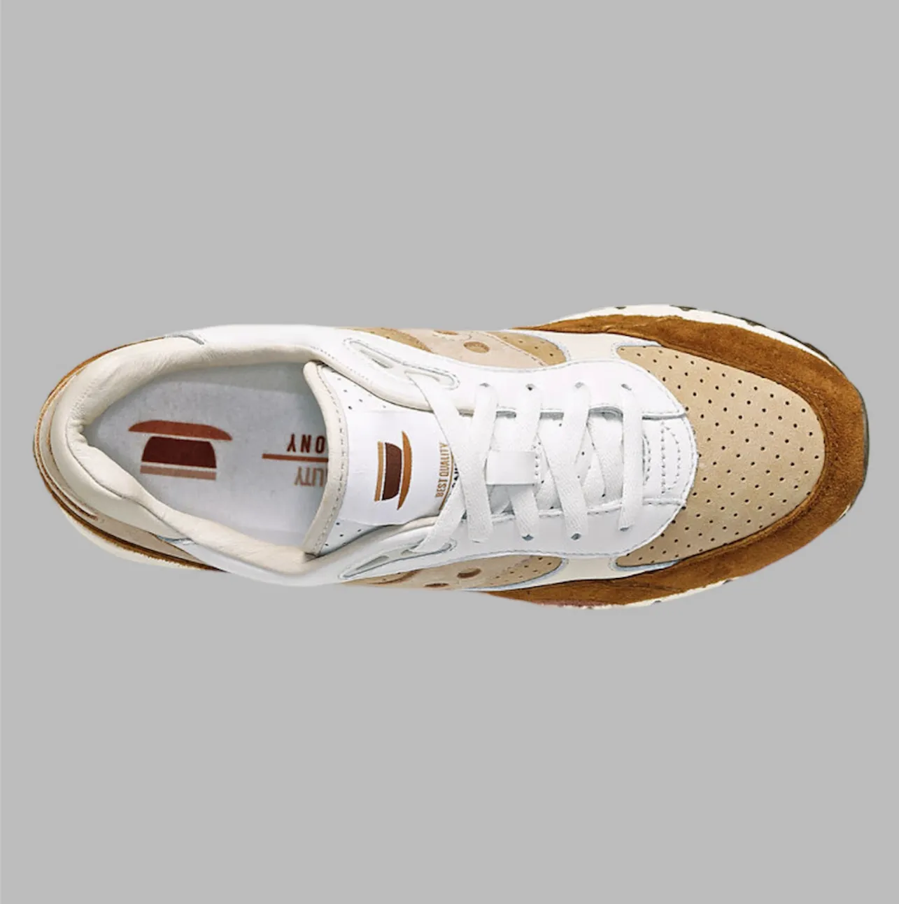 Shoes Saucony Saucony Mens Shadow 6000 S70775-1 White