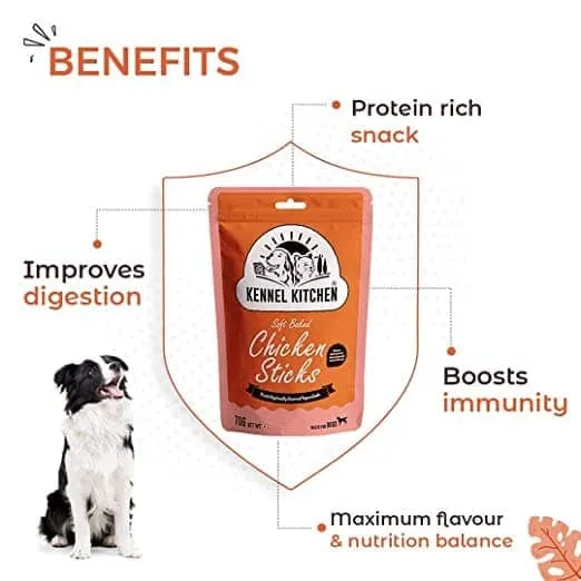 Signature Grain Zero Chicken Egg Vegetables Adult Dry Food, Kennel Kitchen Chicken Flaxseed Stick Dogs Combo