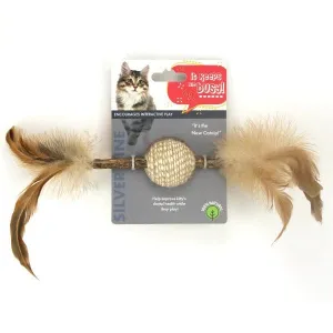 Silver Stick Ball Cat Toy