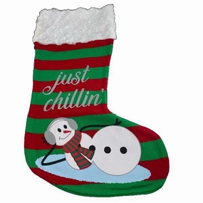 Silver Paw Just Chillin' Stocking