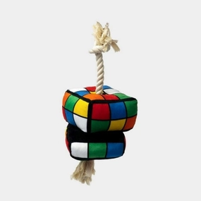 Silver Paw Robix Cube Dog Toy