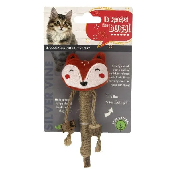 Silvervine Animal Stick Cat Toy