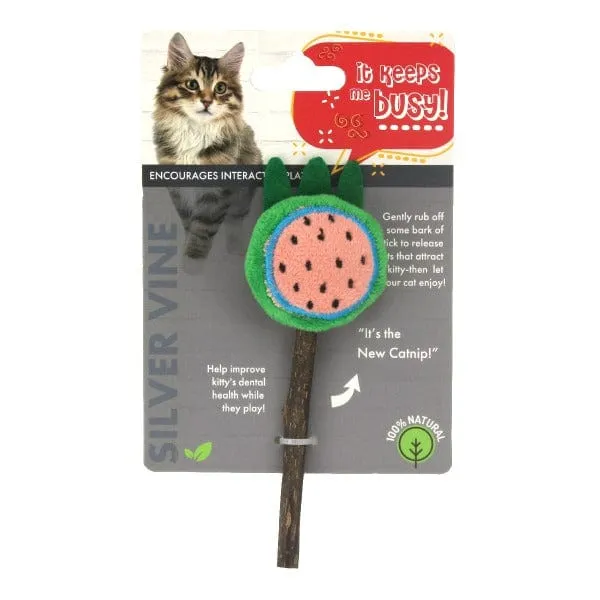Silvervine Fruits Cat Toy