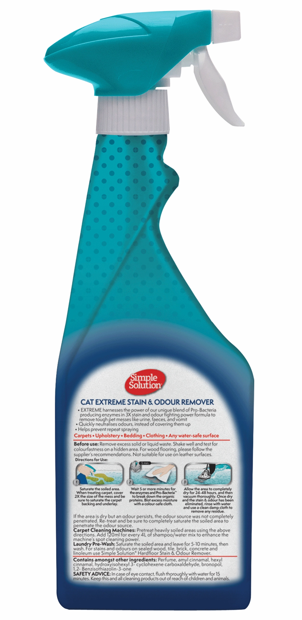 Simple Solution - Cat Extreme Stain and Odour Remover (500ml)