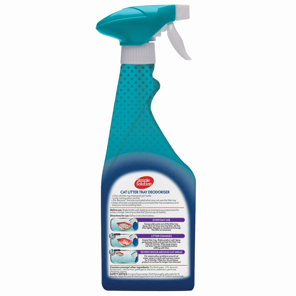 Simple Solution - Cat Litter Tray Deodoriser (500ml)