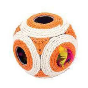 Sisal Rope Weave Scratching Cat Ball 11.5cm