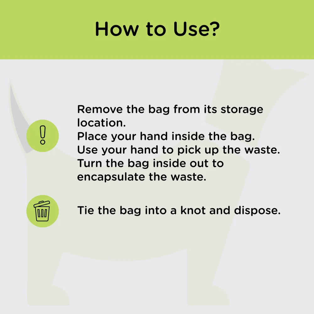 Skatrs Poop Bags for Dogs and Cats
