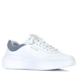 Skechers Cordova Classic - Best Behaviour 185060 White/Blue Shoes_Skechers