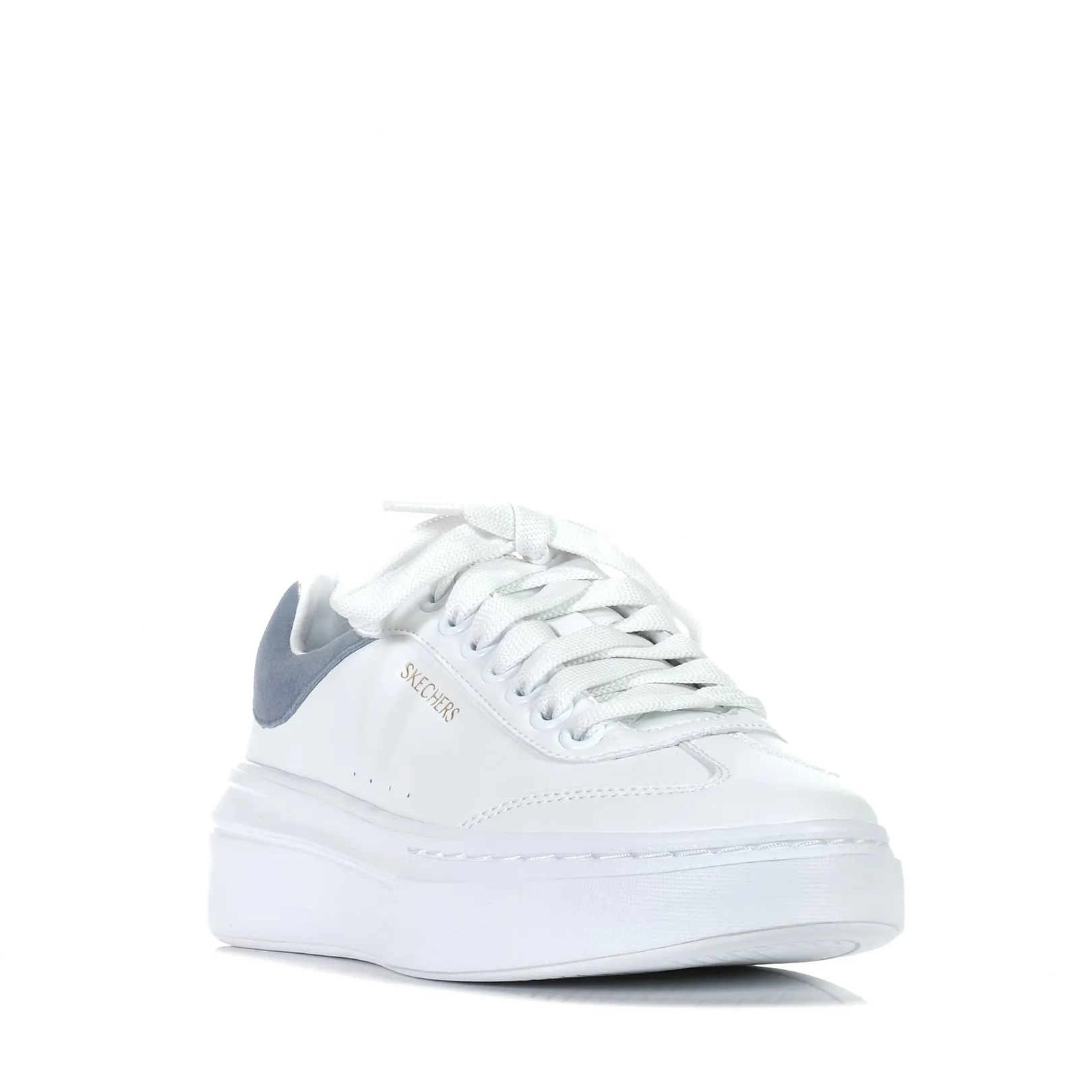 Skechers Cordova Classic - Best Behaviour 185060 White/Blue Shoes_Skechers