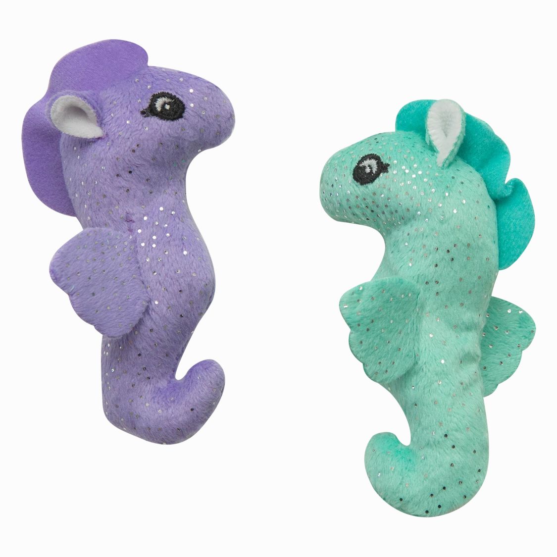 Snugarooz Kitty 2-Pack Seahorse with Catnip Cat Toy