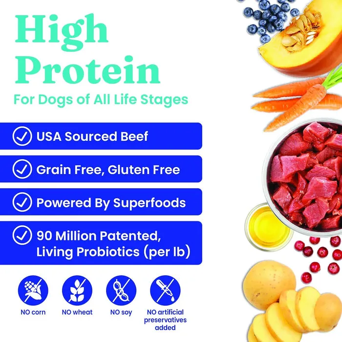 Solid Gold NutrientBoost Barking at the Moon Beef Recipe Dry Dog Food