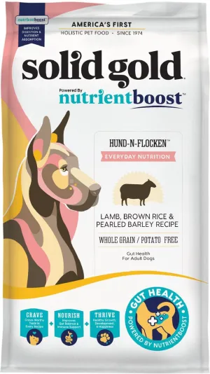 Solid Gold NutrientBoost Hund-N-Flocken Lamb Recipe Dry Dog Food