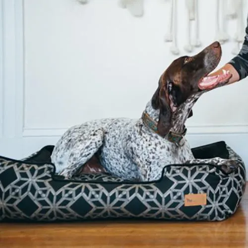 Solstice Lounge Dog Bed Stormy Night