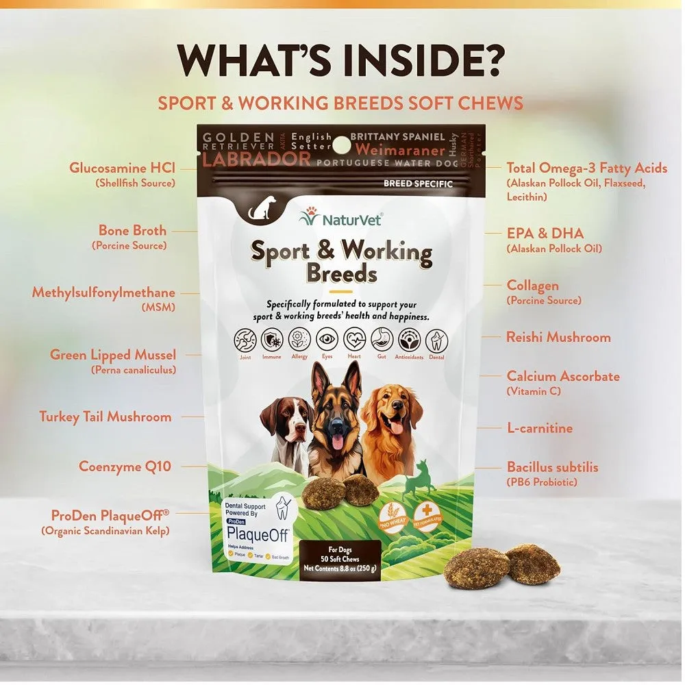 Specifically Supplement for Sport & Working Breed Dogs