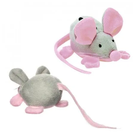 Spot Rattle Clatter Mouse Catnip Cat Toy