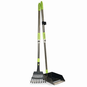 Spotty Telescopic Metal Tray & Rake