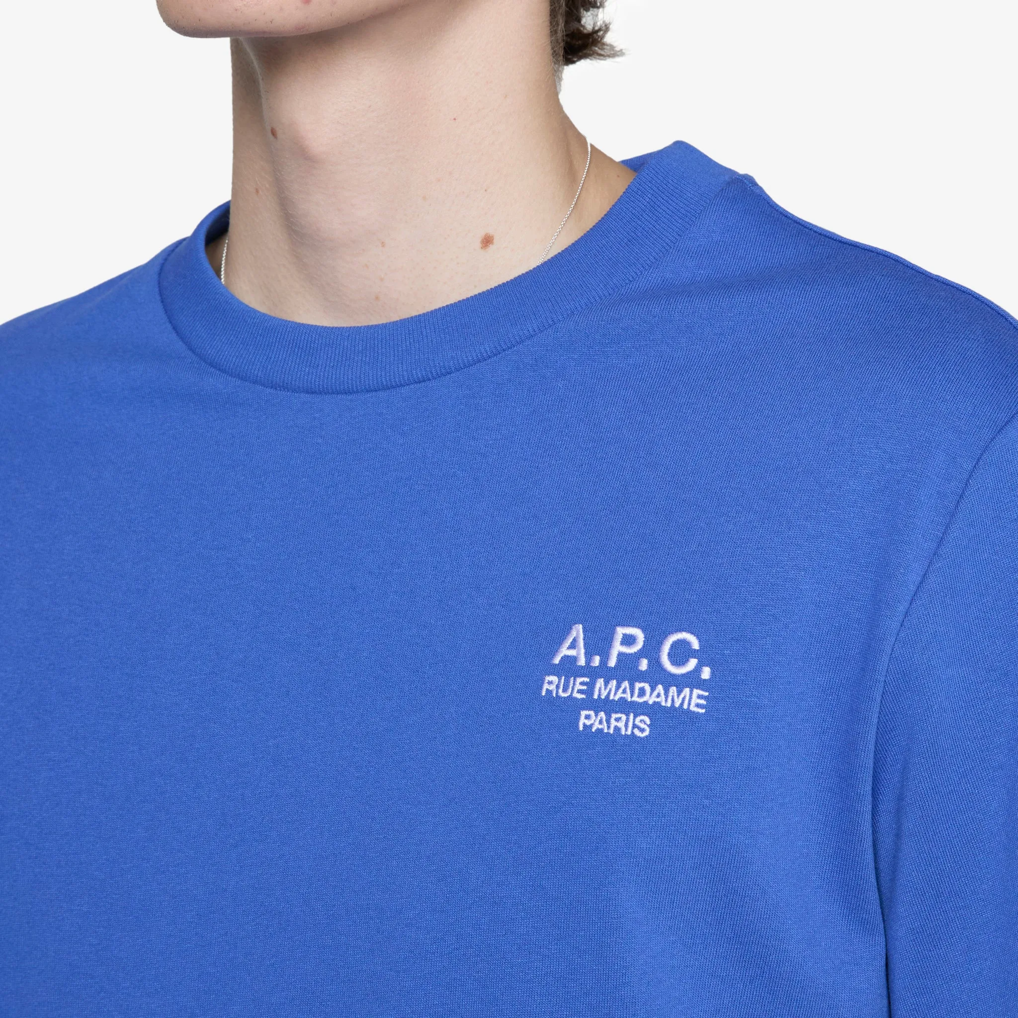 Standard Rue Madame T-Shirt Dark Blue | White A.P.C. Clothing