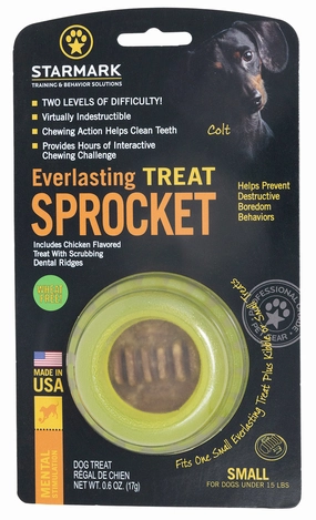 Starmark - Everlasting Sprocket Dog Toy (Small)