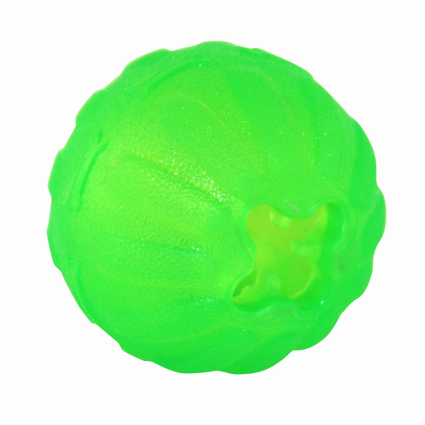 Starmark - Treat Dispensing Chew Ball Dog Toy (Medium)