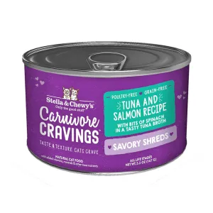 STELLA & CHEWY'S Carnivore Cravings Tuna & Salmon Recipe for Cats