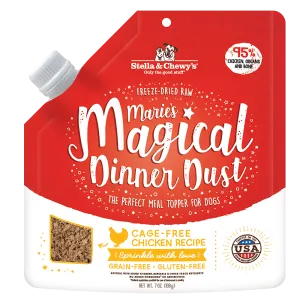 Stella & Chewy's Dog Marie's Magical Dinner Dust - Cage-Free Chicken Recipe 7oz